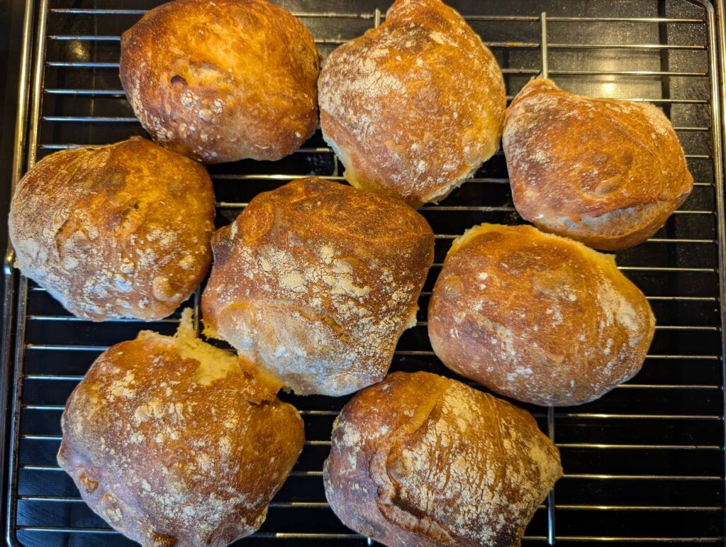 Ciabatta-Brötchen – Die Kochmänner